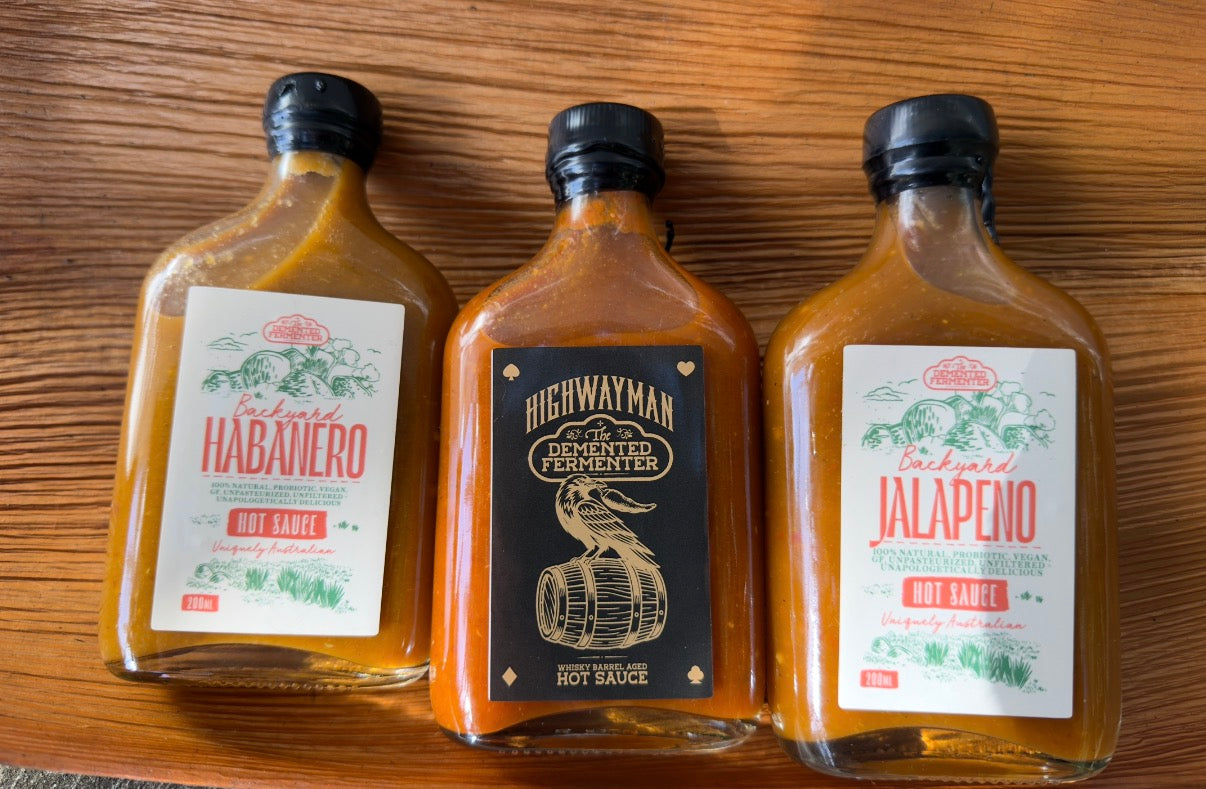 Highwayman X Demented Fermenter Whisky Barrel Aged Hotsauce